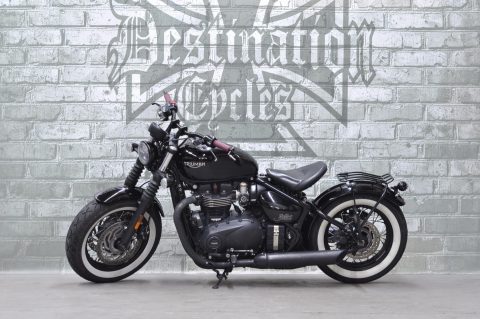 2019 Triumph Bonneville Bobber Black