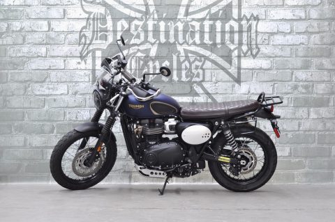 2022 Triumph Street Scrambler Gold Line