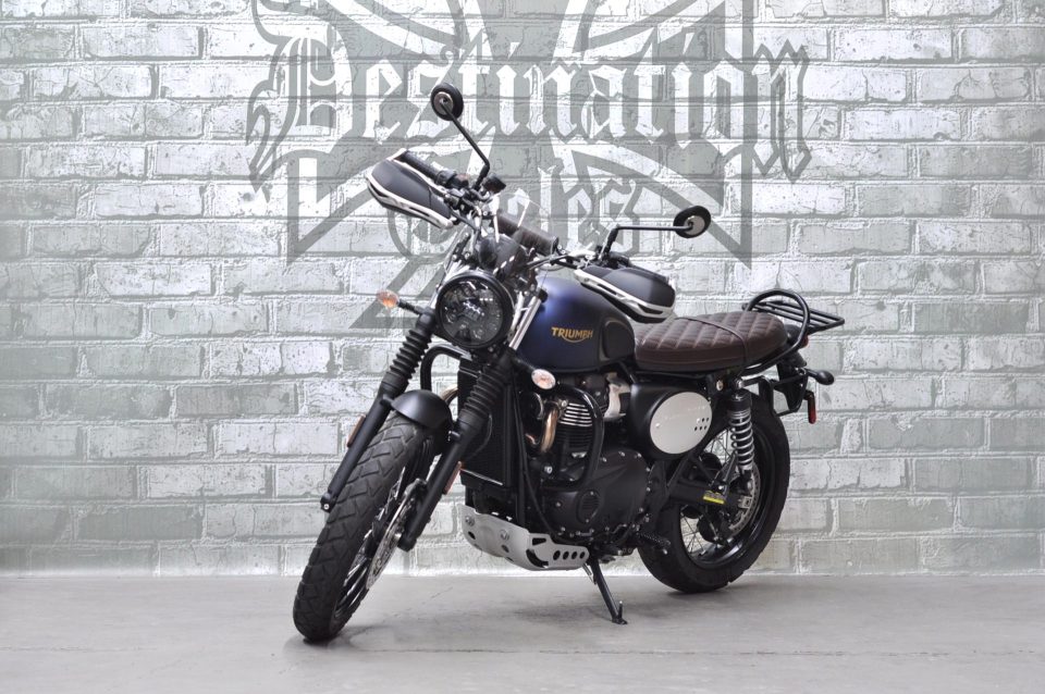 2022 Triumph Street Scrambler Gold Line Edition - SOLD | Destination Cycles